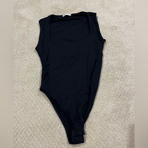 Zara women Black Sleeveless Bodysuit size small like new